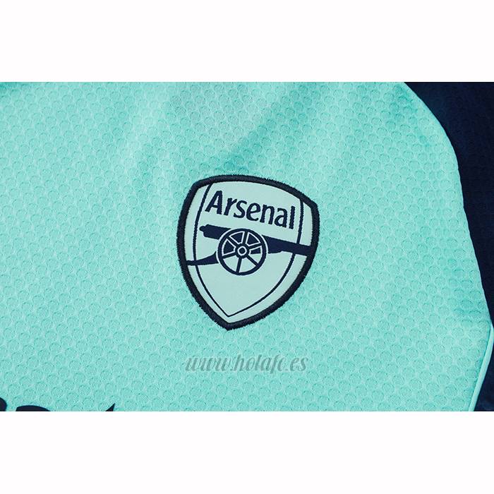 Chandal del Arsenal Manga Corta 2025-2026 Verde - Pantalon Corto